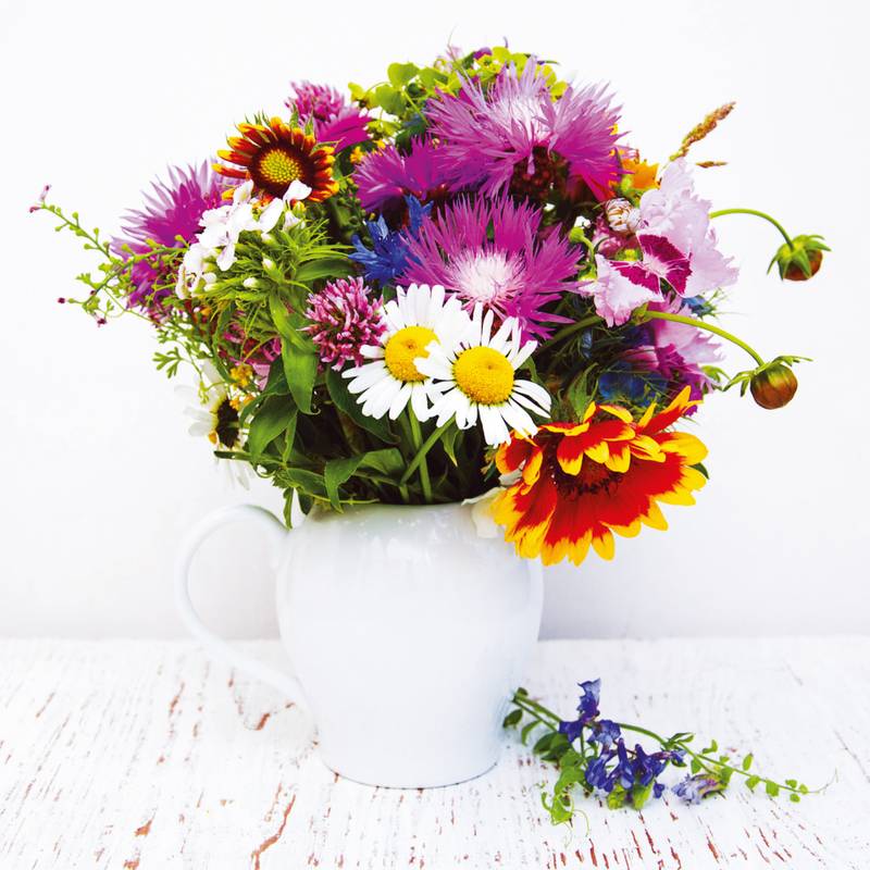 Poznámkový kalendár Kvety, 30 × 30 cm Poznámkový kalendár Kvety, 30 × 30 cm