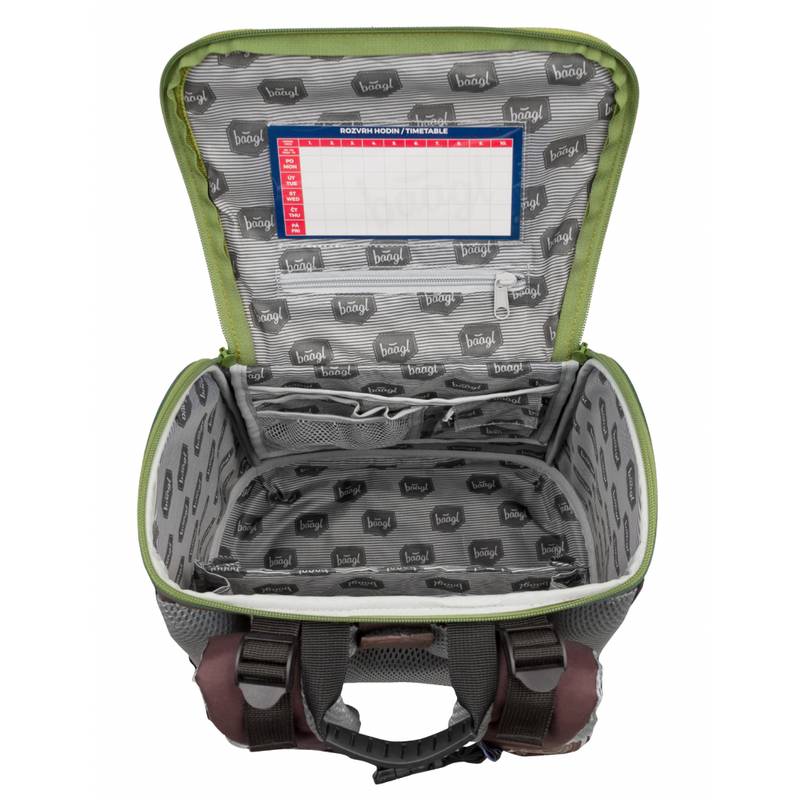 BAAGL - Školská aktovka Zippy Zombie BAAGL - Školská aktovka Zippy Zombie