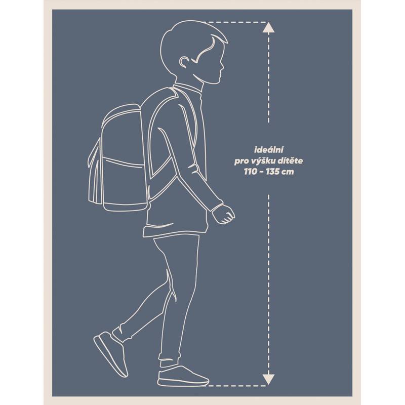BAAGL - Školská aktovka Zippy Zombie BAAGL - Školská aktovka Zippy Zombie