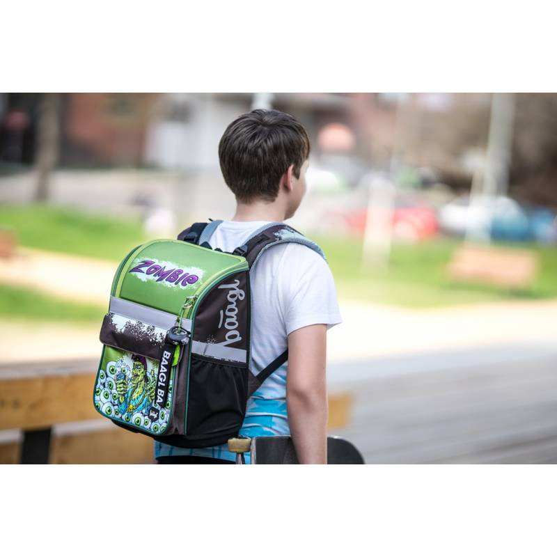 BAAGL - Školská aktovka Zippy Zombie BAAGL - Školská aktovka Zippy Zombie