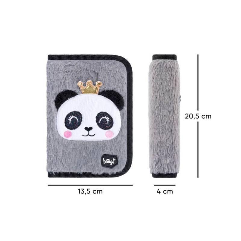 BAAGL - Školní penál klasik dvě chlopně Nebe BAAGL - Školní penál klasik dvě chlopně Nebe