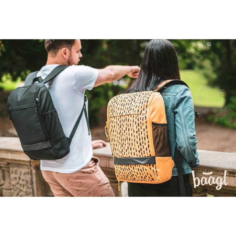 BAAGL - City batoh RPET hořčicový BAAGL - City batoh RPET hořčicový