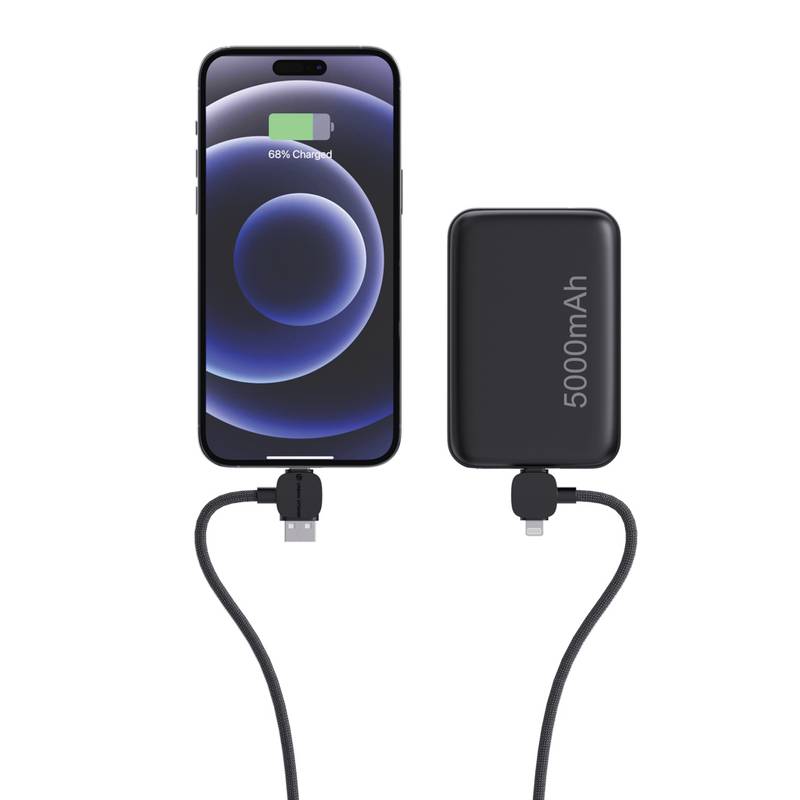 Magnetický kabel Urban Vitamin Stockton 65W z rec. TPE/PET, černá Magnetický kabel Urban Vitamin Stockton 65W z rec. TPE/PET, černá