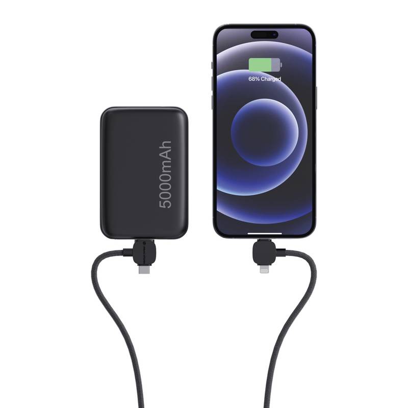 Magnetický kabel Urban Vitamin Stockton 65W z rec. TPE/PET, černá Magnetický kabel Urban Vitamin Stockton 65W z rec. TPE/PET, černá