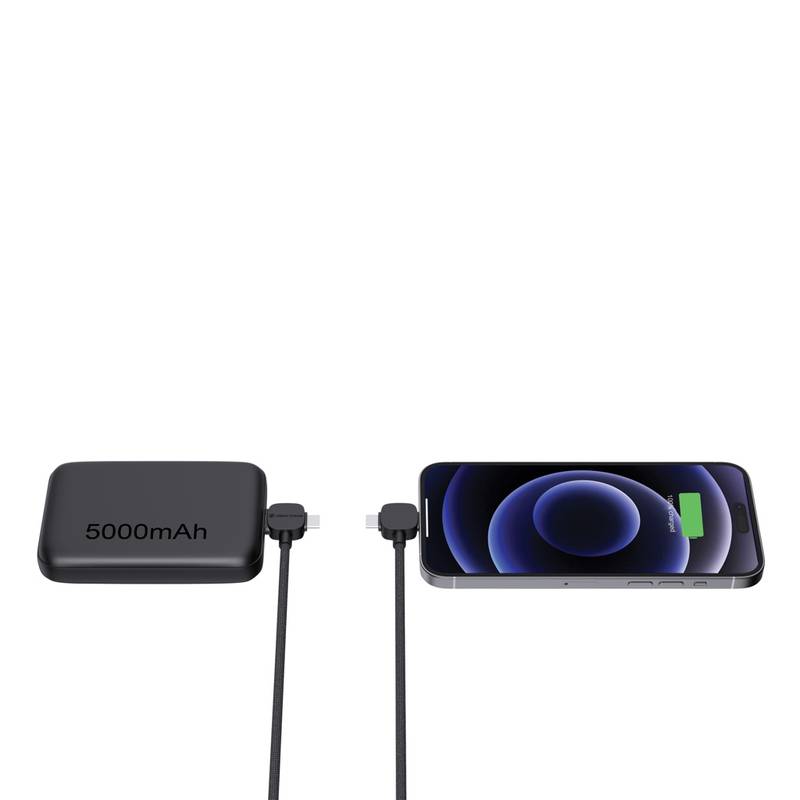 Magnetický kabel Urban Vitamin Stockton 65W z rec. TPE/PET, černá Magnetický kabel Urban Vitamin Stockton 65W z rec. TPE/PET, černá