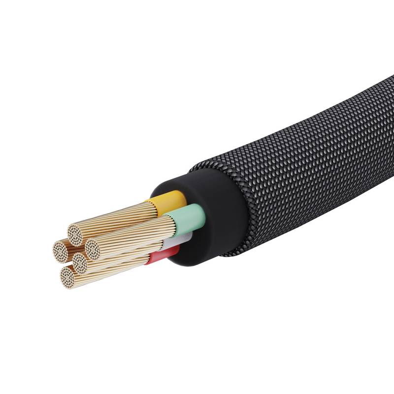 Magnetický kabel Urban Vitamin Stockton 65W z rec. TPE/PET, černá Magnetický kabel Urban Vitamin Stockton 65W z rec. TPE/PET, černá