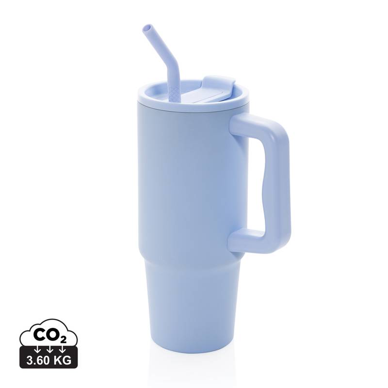 Termo hrnek Embrace 900 ml z RCS recykl. nerezové oceli, modrá světlá Termo hrnek Embrace 900 ml z RCS recykl. nerezové oceli, modrá světlá