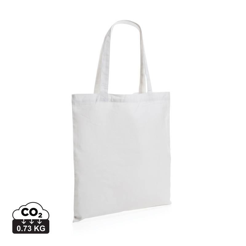 Taška Impact zo 145g recyklovanej bavlny AWARE™, biela Taška Impact zo 145g recyklovanej bavlny AWARE™, biela