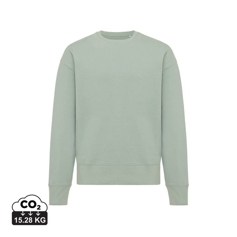 Mikina Iqoniq Kruger relaxed fit z recykl. bavlny, zelená Iceberg, XXL Mikina Iqoniq Kruger relaxed fit z recykl. bavlny, zelená Iceberg, XXL