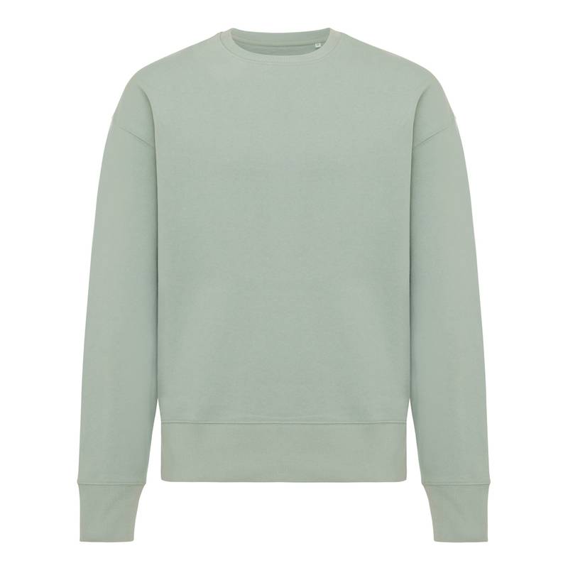 Mikina Iqoniq Kruger relaxed fit z recykl. bavlny, zelená Iceberg Mikina Iqoniq Kruger relaxed fit z recykl. bavlny, zelená Iceberg