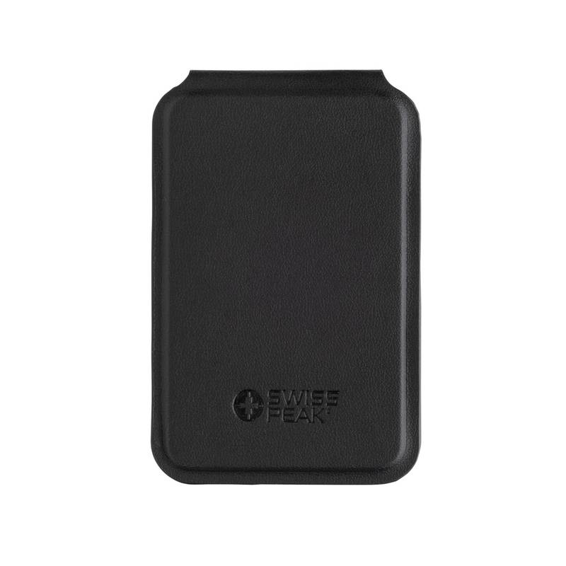 Magnetická peněženka na telefon Magstand RCS z recykl. PU, černá Magnetická peněženka na telefon Magstand RCS z recykl. PU, černá