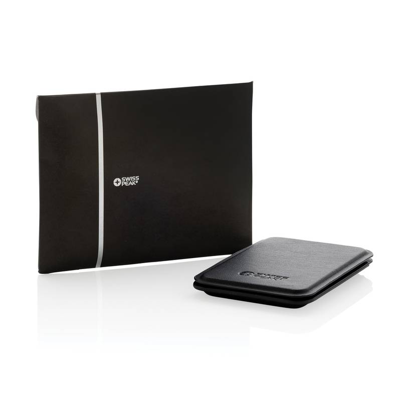 Magnetická peněženka na telefon Magstand RCS z recykl. PU, černá Magnetická peněženka na telefon Magstand RCS z recykl. PU, černá