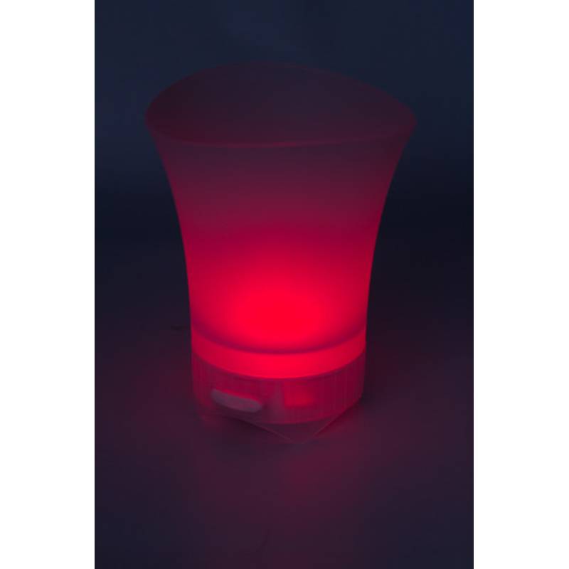 ABS kbelík na led s reproduktorem Annabel, bílá ABS kbelík na led s reproduktorem Annabel, bílá