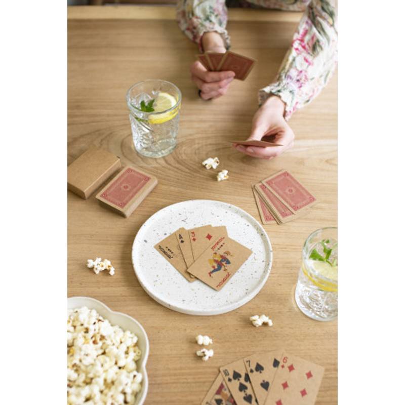 Recyklované karetní balíčky Arwen, hnědá Recyklované karetní balíčky Arwen, hnědá