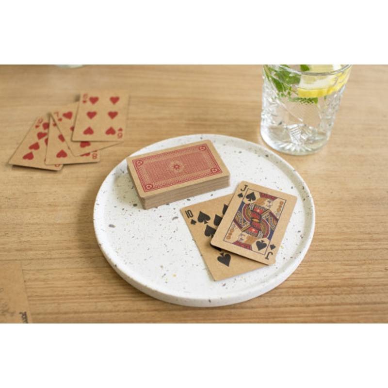 Recyklované karetní balíčky Arwen, hnědá Recyklované karetní balíčky Arwen, hnědá