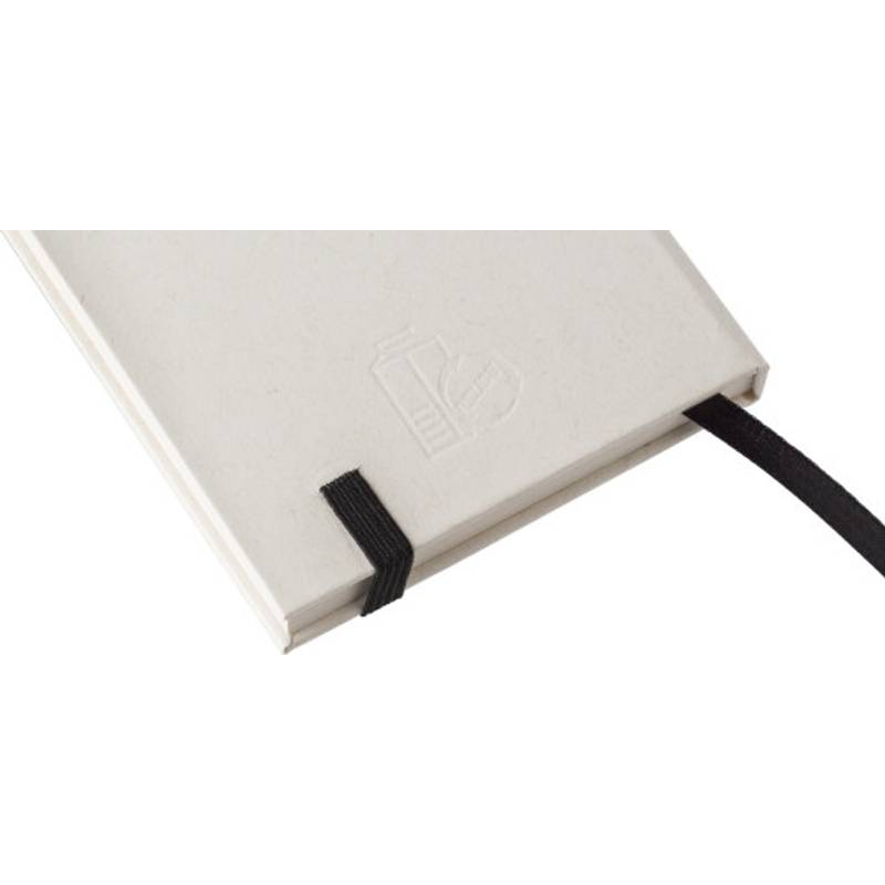 Recyklovaný kartonový sešit od mléka A6 Bohdi, černá - bílá Recyklovaný kartonový sešit od mléka A6 Bohdi, černá - bílá