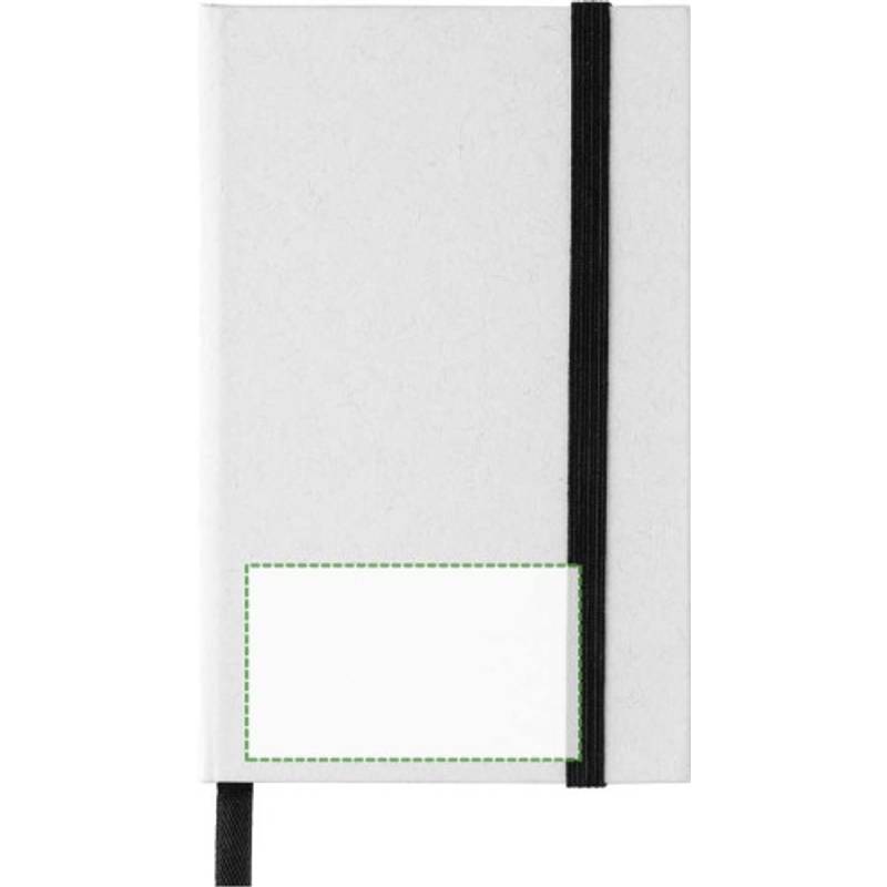 Recyklovaný kartonový sešit od mléka A6 Bohdi, černá - bílá Recyklovaný kartonový sešit od mléka A6 Bohdi, černá - bílá