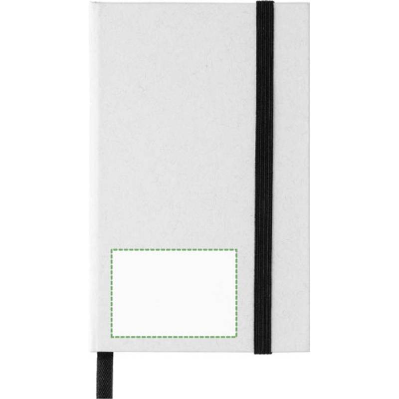 Recyklovaný kartonový sešit od mléka A6 Bohdi, černá - bílá Recyklovaný kartonový sešit od mléka A6 Bohdi, černá - bílá