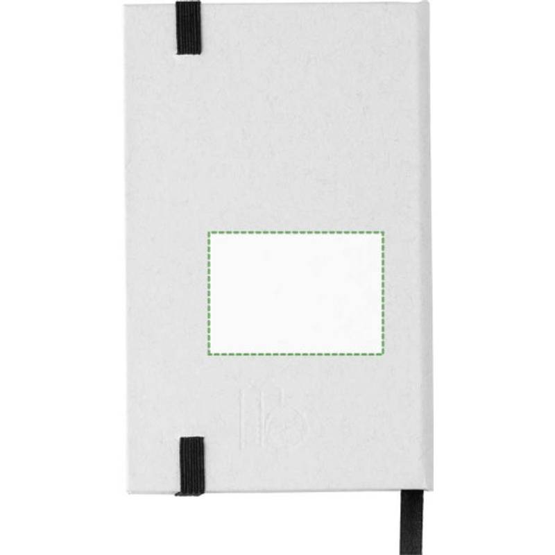 Recyklovaný kartonový sešit od mléka A6 Bohdi, černá - bílá Recyklovaný kartonový sešit od mléka A6 Bohdi, černá - bílá