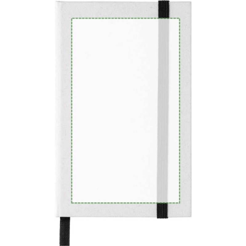 Recyklovaný kartonový sešit od mléka A6 Bohdi, černá - bílá Recyklovaný kartonový sešit od mléka A6 Bohdi, černá - bílá