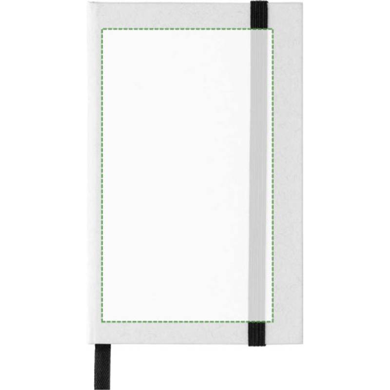 Recyklovaný kartonový sešit od mléka A6 Bohdi, černá - bílá Recyklovaný kartonový sešit od mléka A6 Bohdi, černá - bílá