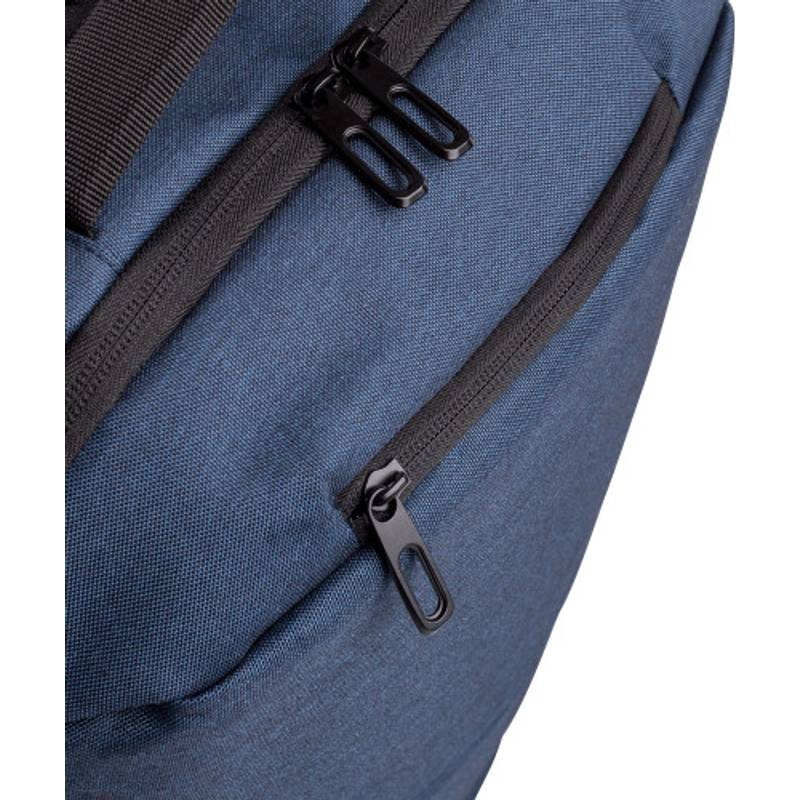 Polyesterový (600D) batoh na notebook Nicolas, černá Polyesterový (600D) batoh na notebook Nicolas, černá