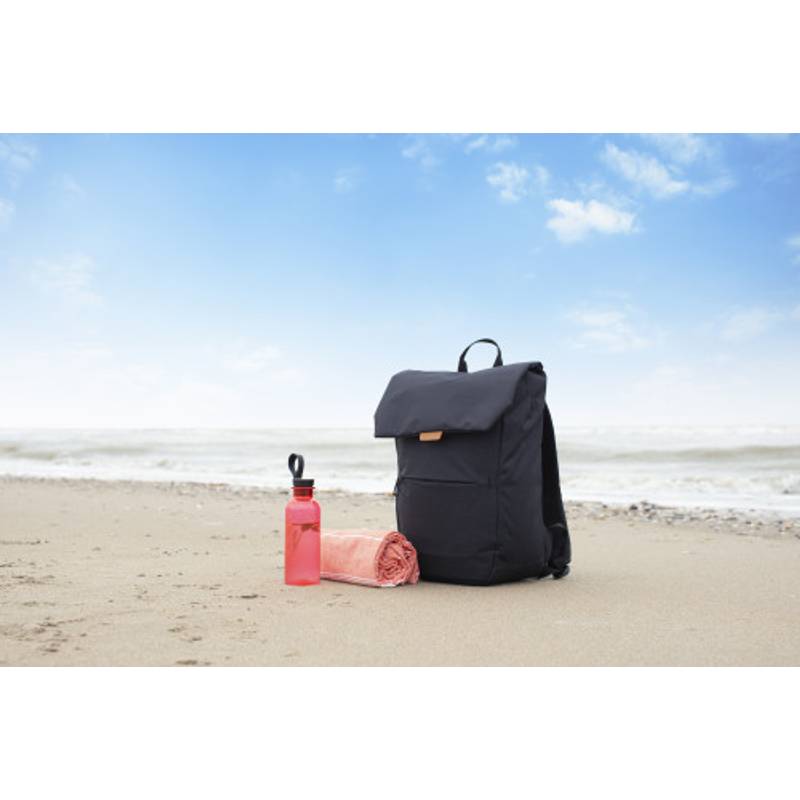 Polyesterový (900D) batoh Apollo, černá Polyesterový (900D) batoh Apollo, černá