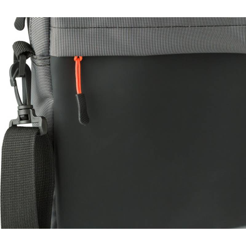 500D dvoubarevná taška na notebook Seren, šedá 500D dvoubarevná taška na notebook Seren, šedá