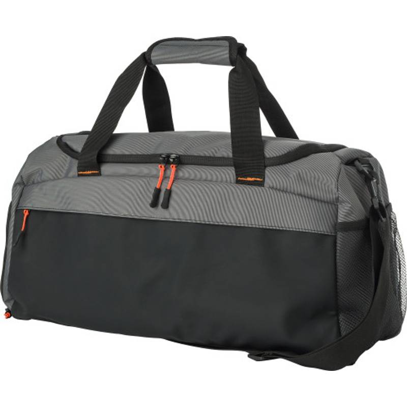 500D dvoubarevná taška Mabel, šedá 500D dvoubarevná taška Mabel, šedá