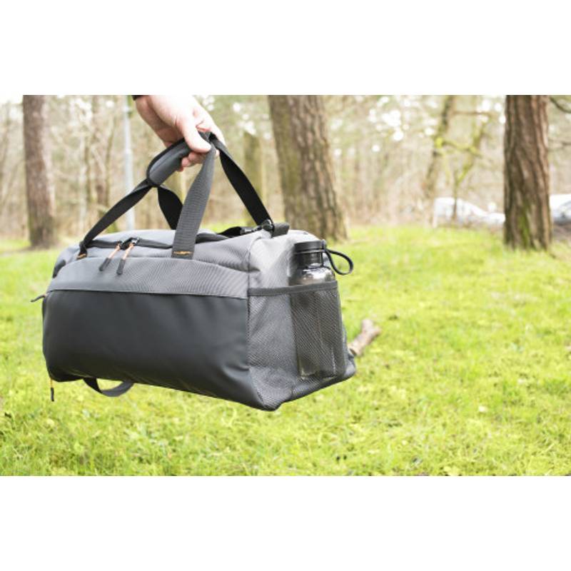 500D dvoubarevná taška Mabel, šedá 500D dvoubarevná taška Mabel, šedá