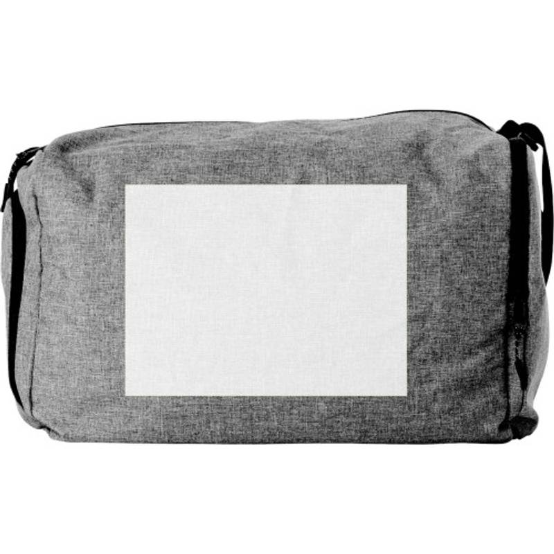 300D dvoubarevná taška Corwin, šedá 300D dvoubarevná taška Corwin, šedá