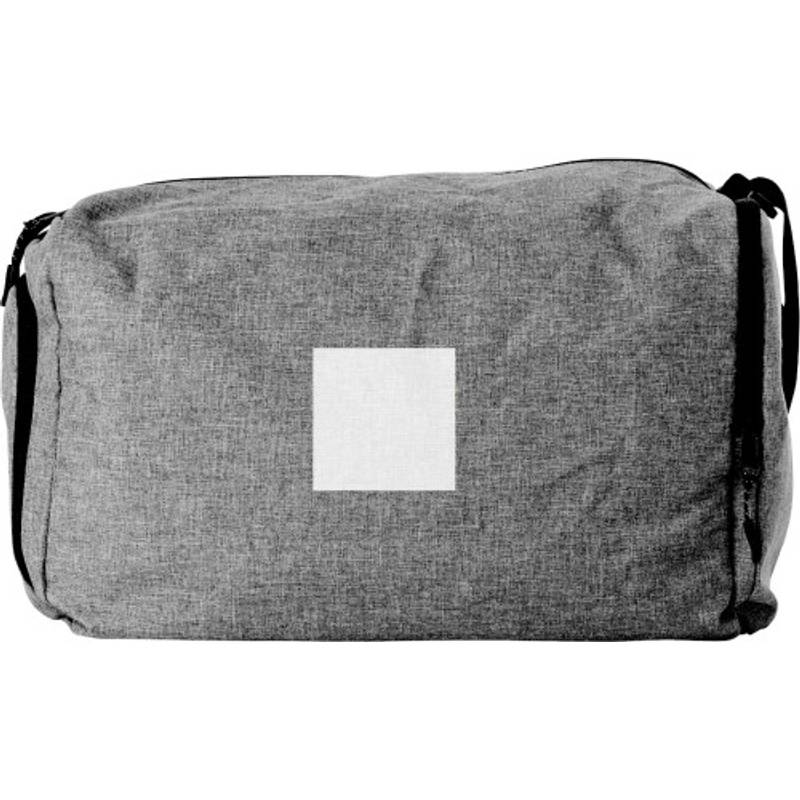 300D dvoubarevná taška Corwin, šedá 300D dvoubarevná taška Corwin, šedá
