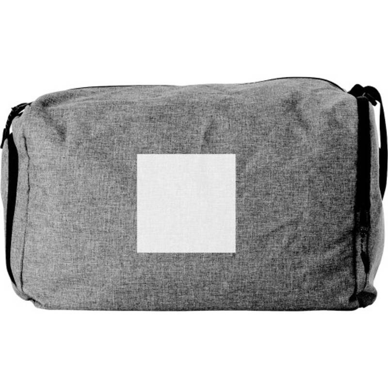300D dvoubarevná taška Corwin, šedá 300D dvoubarevná taška Corwin, šedá