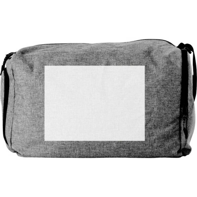 300D dvoubarevná taška Corwin, šedá 300D dvoubarevná taška Corwin, šedá