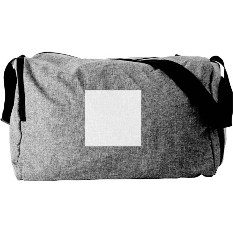 300D dvoubarevná taška Corwin, šedá 300D dvoubarevná taška Corwin, šedá