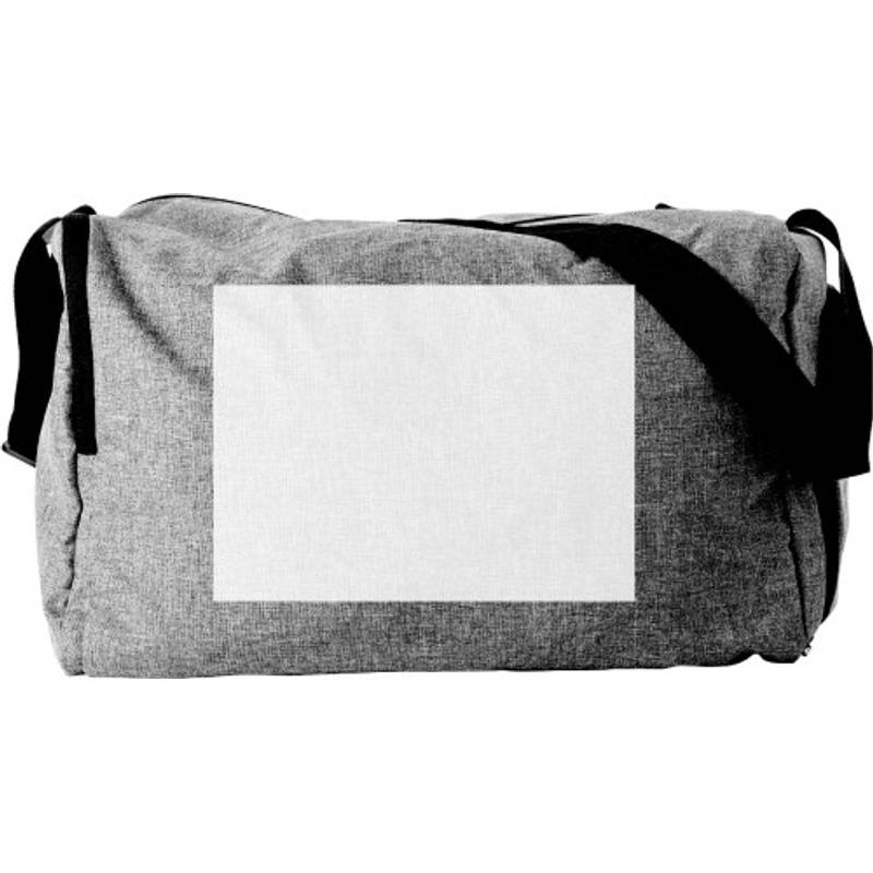 300D dvoubarevná taška Corwin, šedá 300D dvoubarevná taška Corwin, šedá