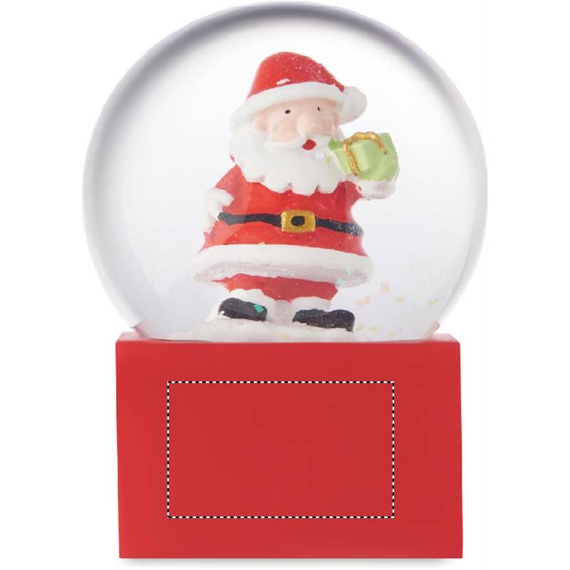 Vianočná sklenená ozdoba, malá, červená Vianočná sklenená ozdoba, malá, červená