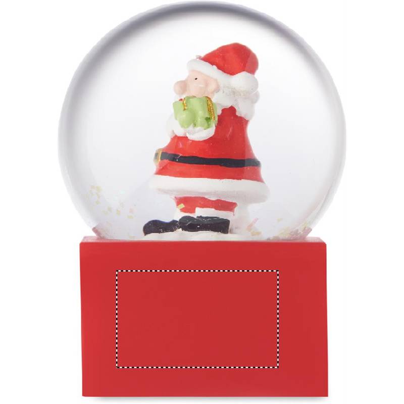 Vianočná sklenená ozdoba, malá, červená Vianočná sklenená ozdoba, malá, červená