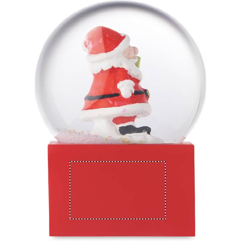 Vianočná sklenená ozdoba, malá, červená Vianočná sklenená ozdoba, malá, červená