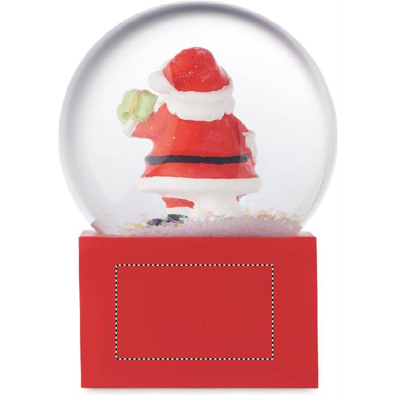 Vianočná sklenená ozdoba, malá, červená Vianočná sklenená ozdoba, malá, červená