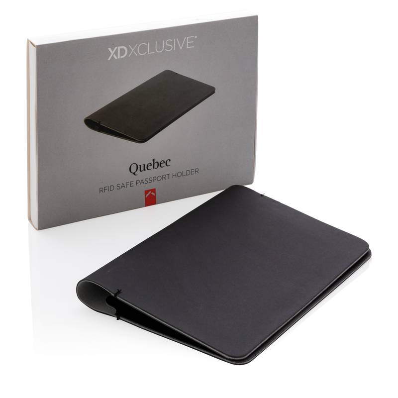 POMODORA obal na pas s ochranou RFID, černá POMODORA obal na pas s ochranou RFID, černá