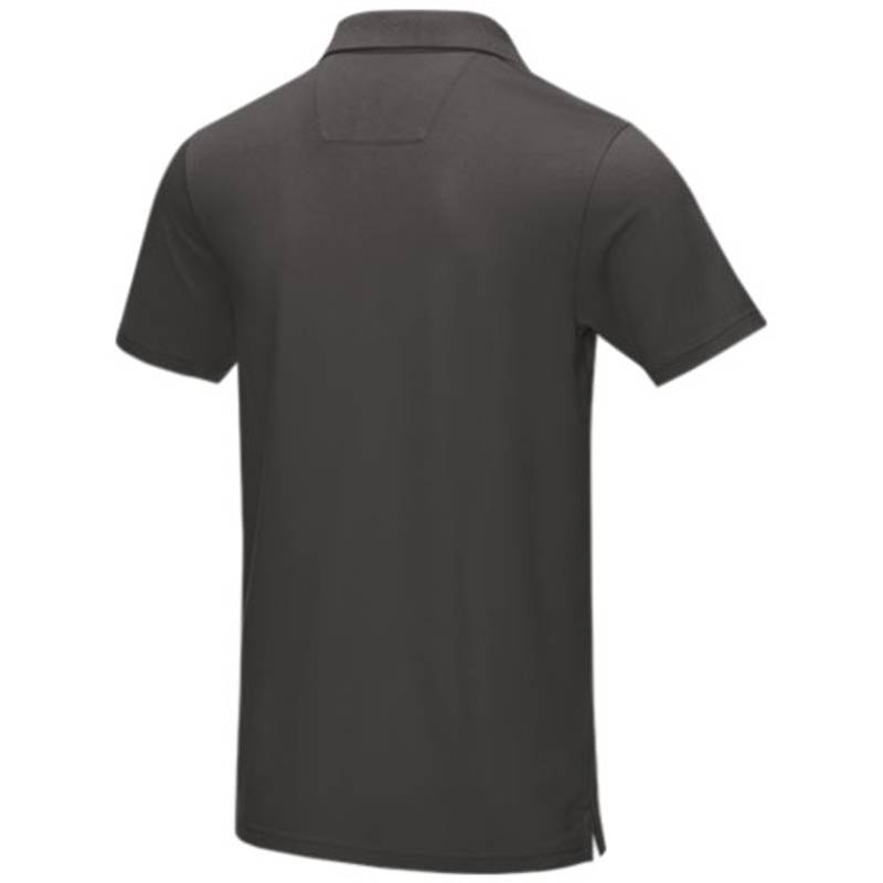 Graphite Pánská polokošile s krátkým rukávem z organického materiálu GOTS, šedá, L Graphite Pánská polokošile s krátkým rukávem z organického materiálu GOTS, šedá, L