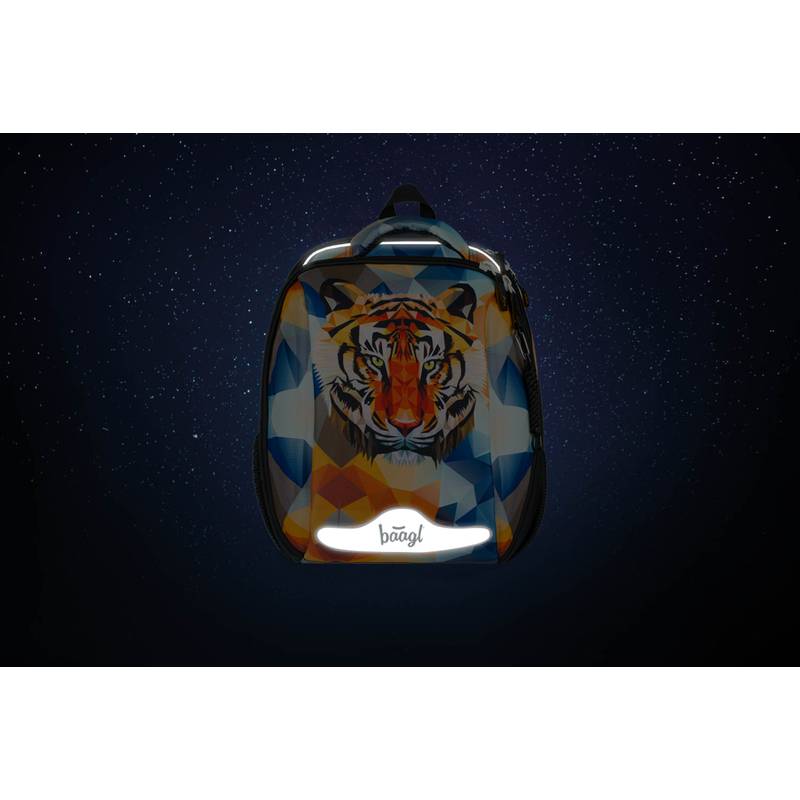 BAAGL - Školská aktovka Shelly Tiger BAAGL - Školská aktovka Shelly Tiger