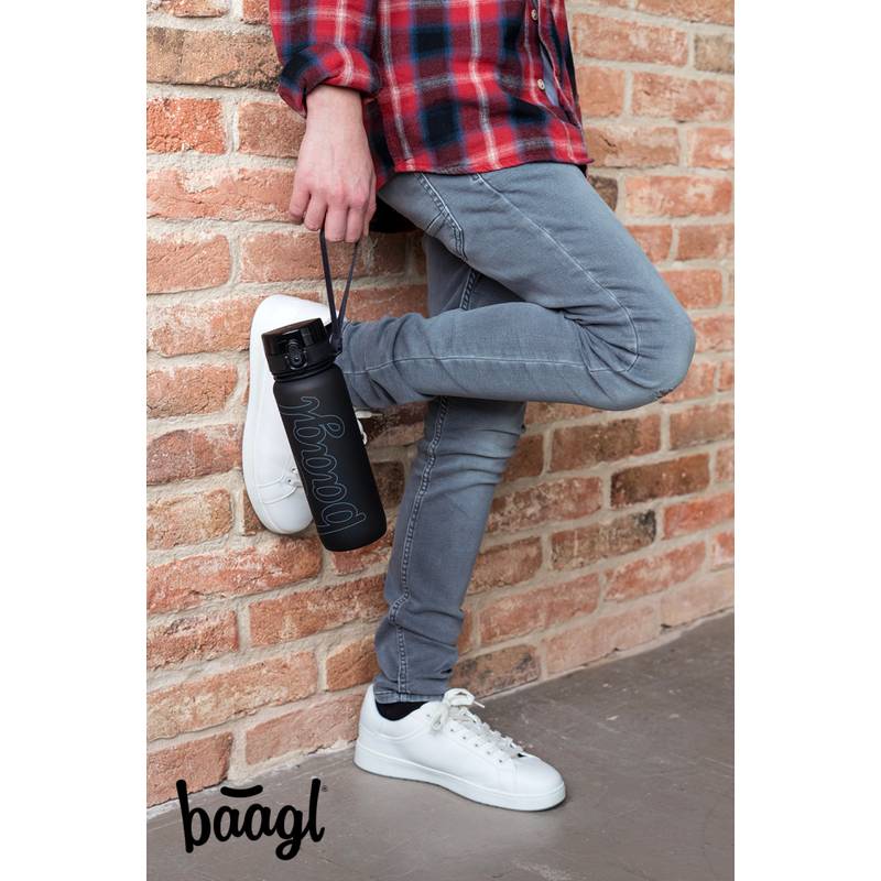 BAAGL - Tritanová fľaša na nápoje Black, 800 ml BAAGL - Tritanová fľaša na nápoje Black, 800 ml