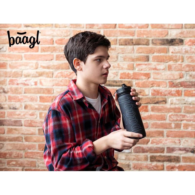 BAAGL - Tritanová fľaša na nápoje Black, 800 ml BAAGL - Tritanová fľaša na nápoje Black, 800 ml