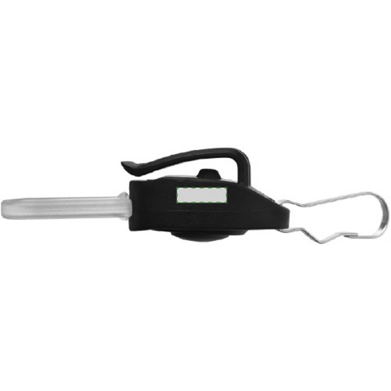 FEDERIKO svietidlo s klipom k pripnutiu na zips, čierna FEDERIKO svietidlo s klipom k pripnutiu na zips, čierna