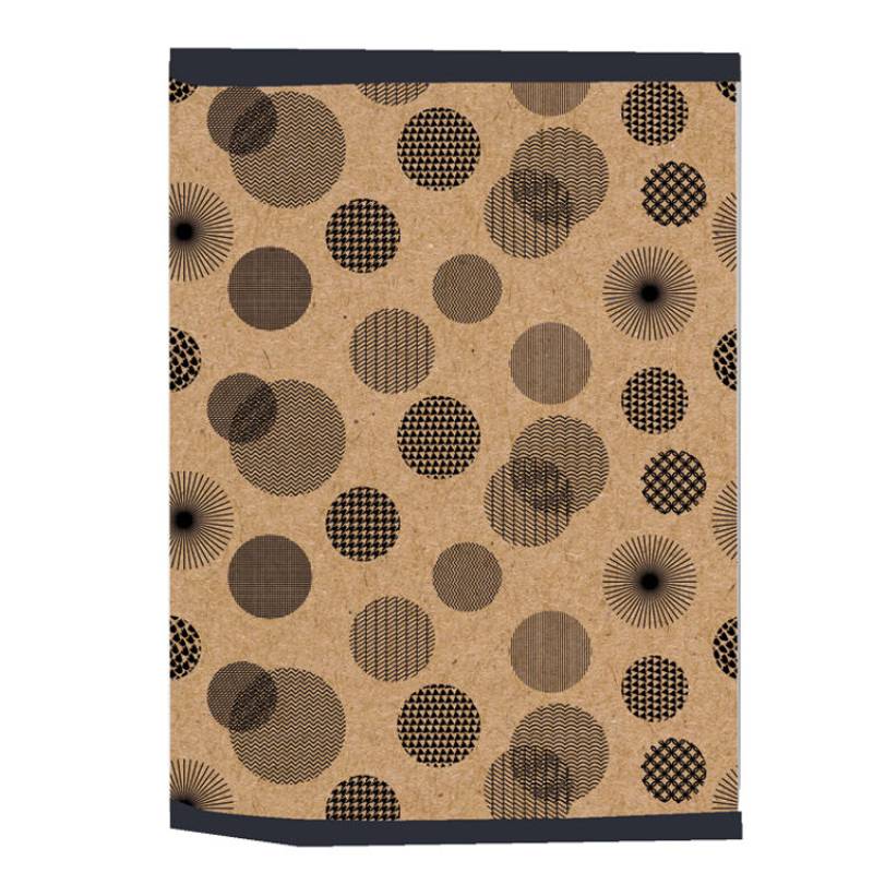 Školský zošit A4 linajkový Spot kraft, viacfarebná Školský zošit A4 linajkový Spot kraft, viacfarebná