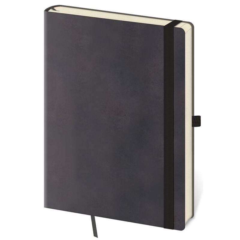 Zápisník Flexies L linajkový Grey, sivá Zápisník Flexies L linajkový Grey, sivá