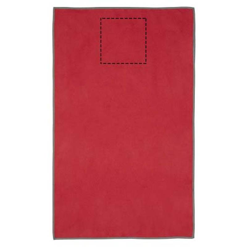 Pieter GRS ultra ľahký rýchloschnúci uterák 30 × 50 cm, červená Pieter GRS ultra ľahký rýchloschnúci uterák 30 × 50 cm, červená