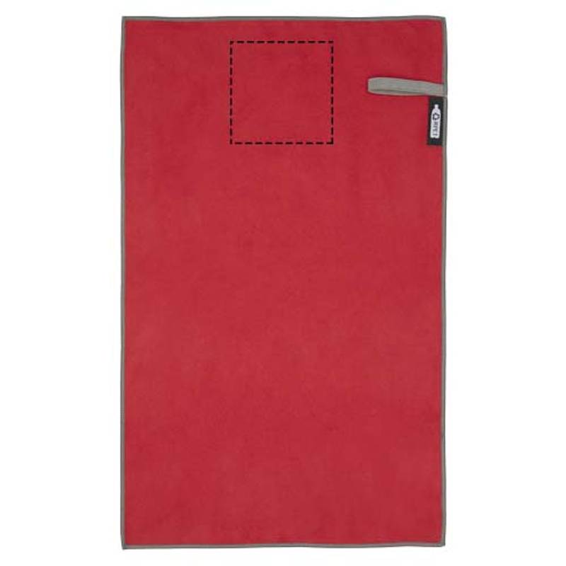 Pieter GRS ultra ľahký rýchloschnúci uterák 30 × 50 cm, červená Pieter GRS ultra ľahký rýchloschnúci uterák 30 × 50 cm, červená